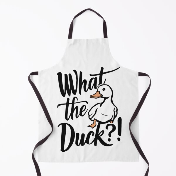 Artikelvorschau, Ein verspielter und moderner Kalligrafie-T-Shirt-Text „What the Duck?!“ entworfen und verkauft von ploen kongsuwan.