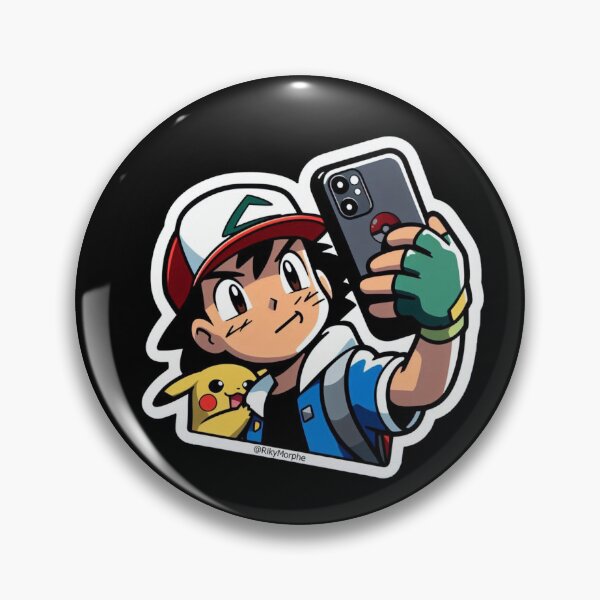 Item preview, Selfie Chu - Sticker designed and sold by rikymorphe.