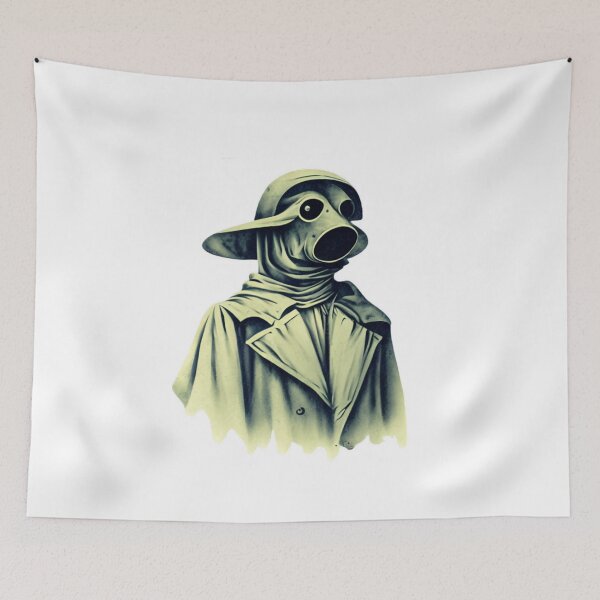 Item preview, Vintage Plague Doctor designed and sold by Maker Magia.