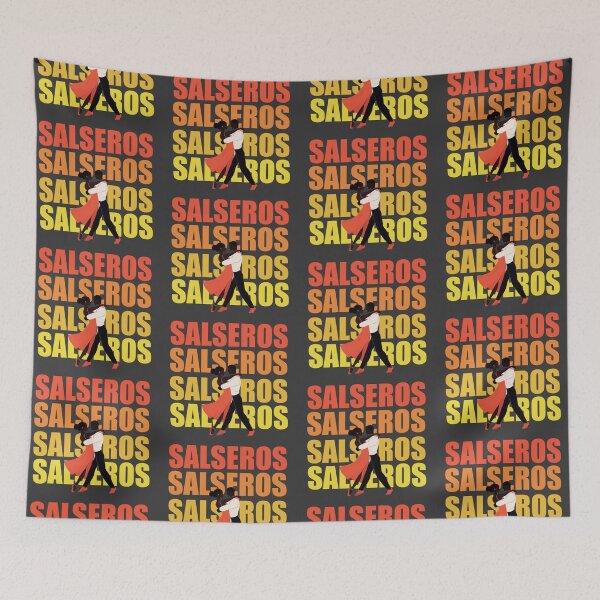 Item preview, salseros dance couple gif designed and sold by La Loca.