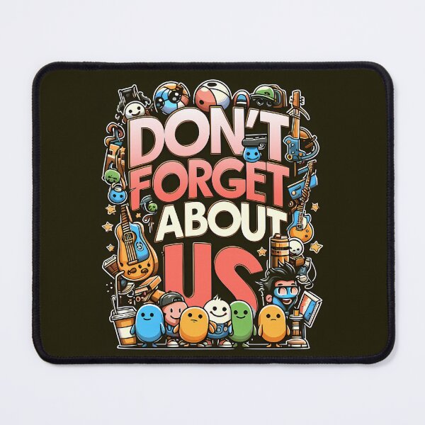 Item preview, Don't Forget about Us, typography designed and sold by maxmaj.