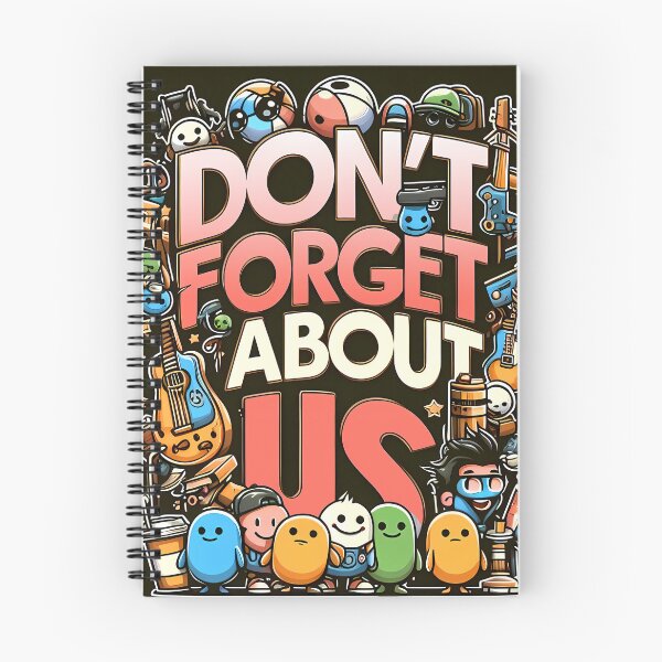 Item preview, Don't Forget about Us, typography designed and sold by maxmaj.
