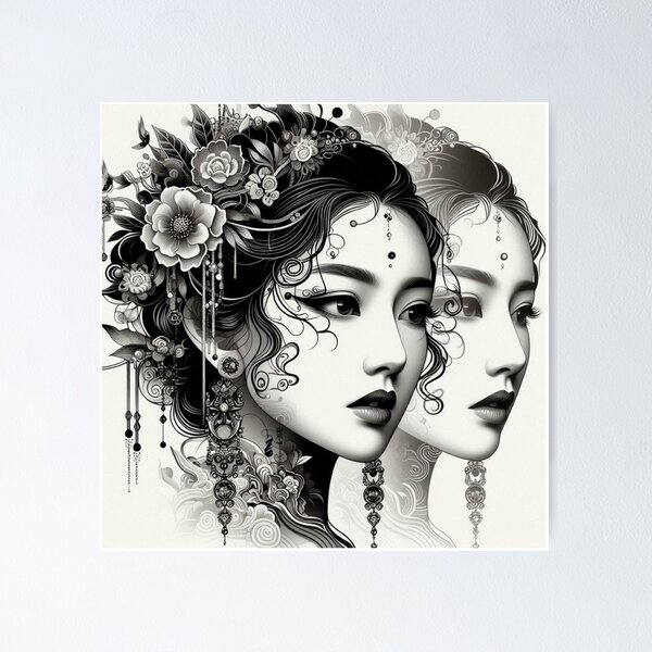 Item preview, “Monochromatic Elegance” designed and sold by NMProductos.