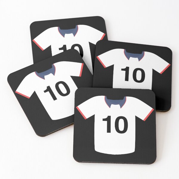Item preview, Number 10 White Jersey: Stand Out in Style! designed and sold by Luxuriously.