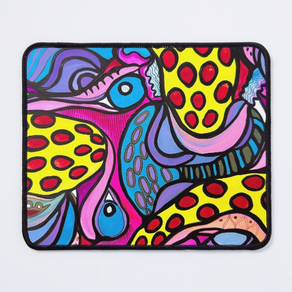 Item preview, 651. Playful Abstract Art with Bold Colors and Patterns - A Visual Feast for Any Space designed and sold by Veera Zukova.