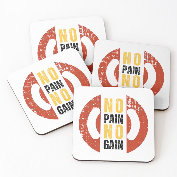 Item preview, NO PAIN NO GAIN designed and sold by MUDUGAMU.
