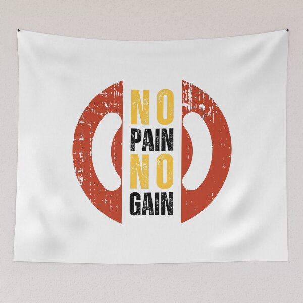 Item preview, NO PAIN NO GAIN designed and sold by MUDUGAMU.