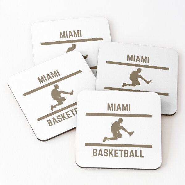 Item preview, Gold Color MIAMI Basketball designed and sold by IssaraStudio.