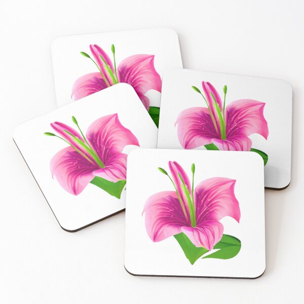 Item preview, Pink lily designed and sold by Maker Magia.