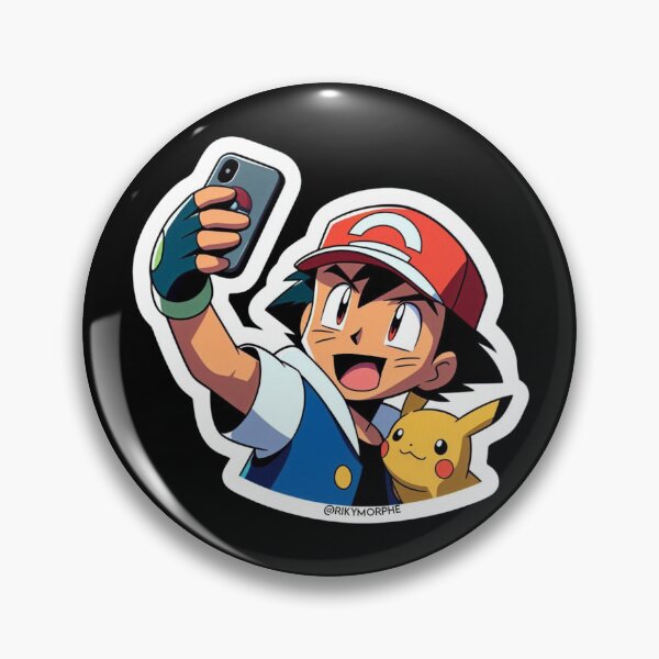 Item preview, Selfie Chu - Sticker designed and sold by rikymorphe.