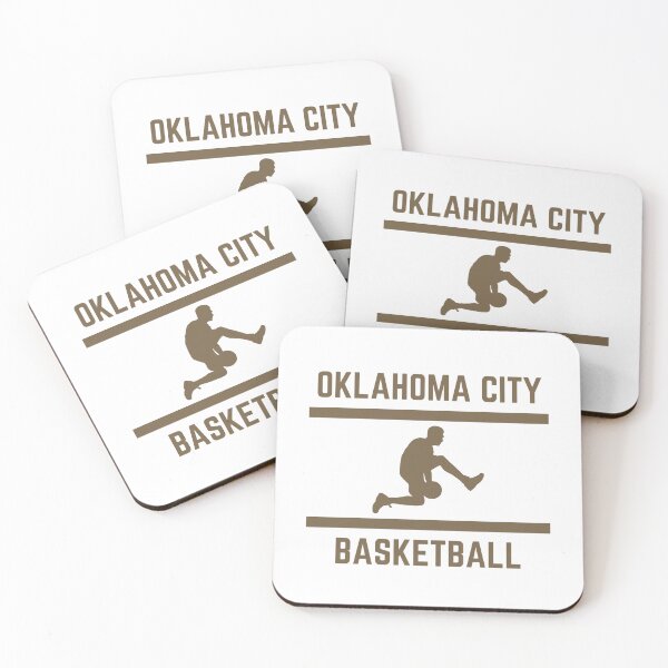 Item preview, Gold Color OKLAHOMA CITY Basketball designed and sold by IssaraStudio.