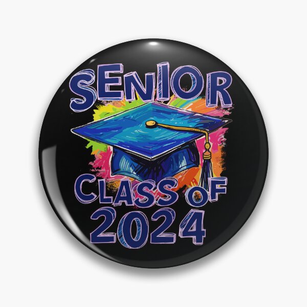 Item preview, Class of 2024 Senior Graduation Cap Seniors 2024 designed and sold by FairySnazzyChic.