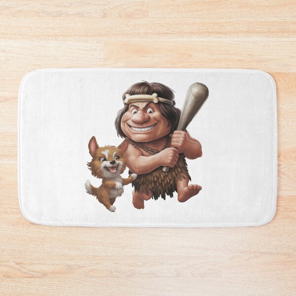 Item preview, Caveman with a dog designed and sold by MagelliShop.