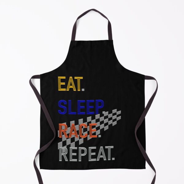 Item preview, EAT. SLEEP. RACE. REPEAT. designed and sold by ArtPricarpe.