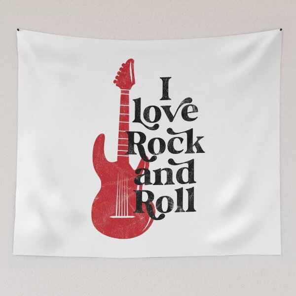 Item preview, I love rock and roll designed and sold by PaulSDesign.
