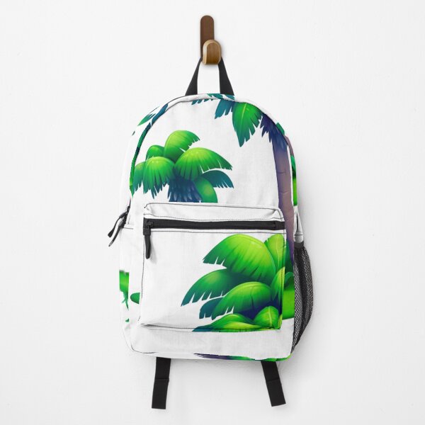 Item preview, Tropical tranquility: Island with Palm Trees for a Moment of Peace designed and sold by Mauro Brito.