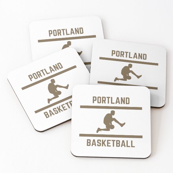Item preview, Gold Color PORTLAND Basketball designed and sold by IssaraStudio.