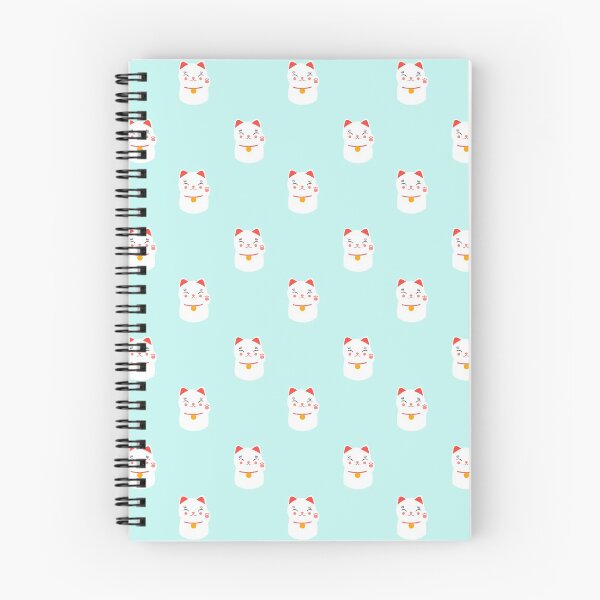 Item preview, Lucky happy Japanese cat pattern designed and sold by EuGeniaArt.