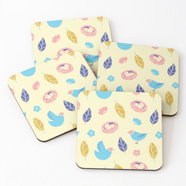 Item preview, Birds, Nests and Blossom designed and sold by Nemki.