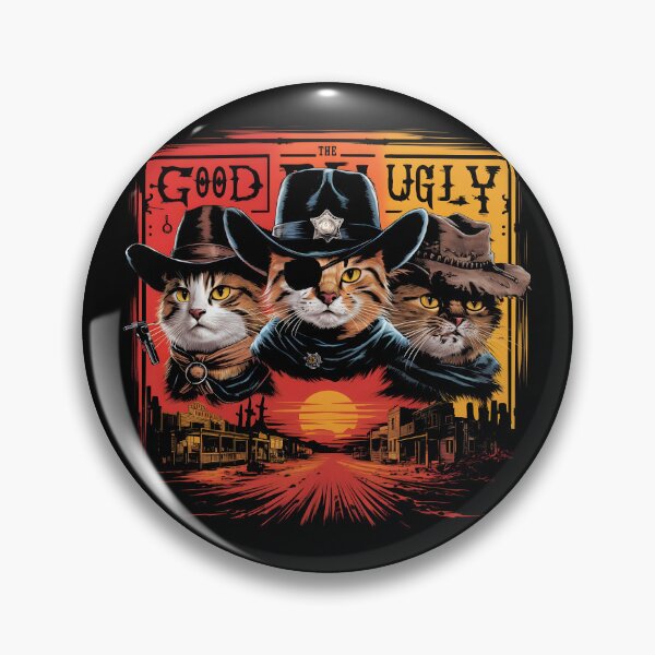 Item preview, cat western designed and sold by CanvaSnap ⭐⭐⭐⭐⭐.