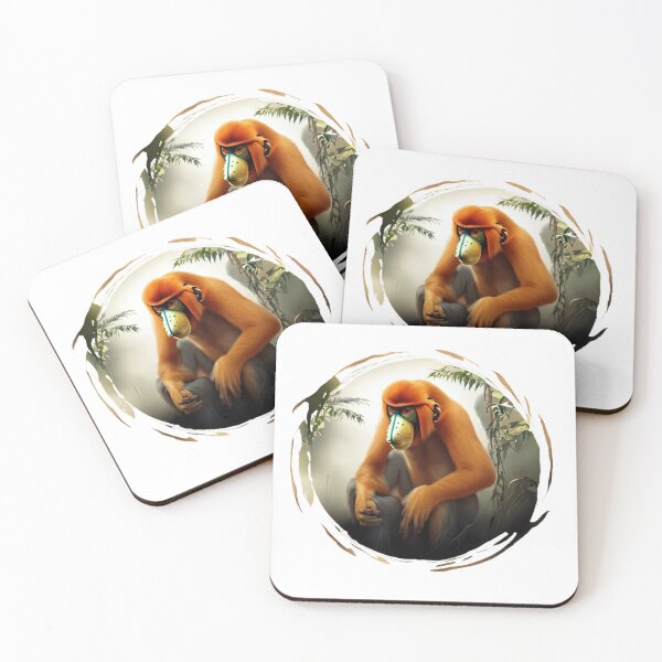 Item preview, proboscis monkey designed and sold by Maker Magia.
