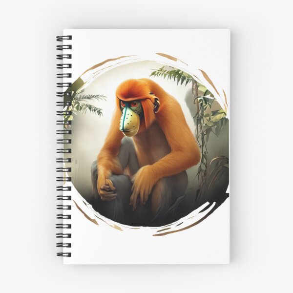 Item preview, proboscis monkey designed and sold by Maker Magia.