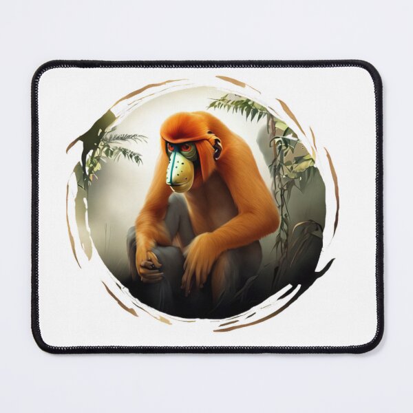Item preview, proboscis monkey designed and sold by Maker Magia.