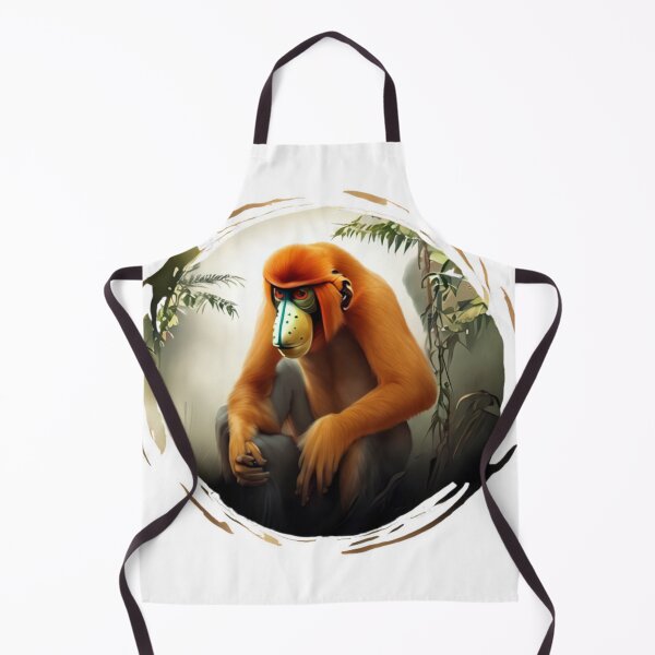 Item preview, proboscis monkey designed and sold by Maker Magia.