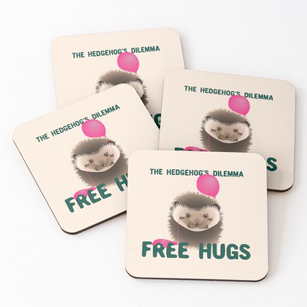 Item preview, the hedgehog's dilemma - free hugs designed and sold by experimentons.