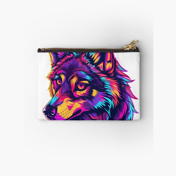 Item preview, wolf vibrant colors designed and sold by marco2r.