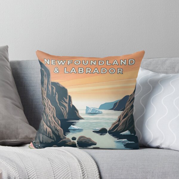 Item preview, Newfoundland & Labrador Wilderness Travel Poster designed and sold by YegMark.