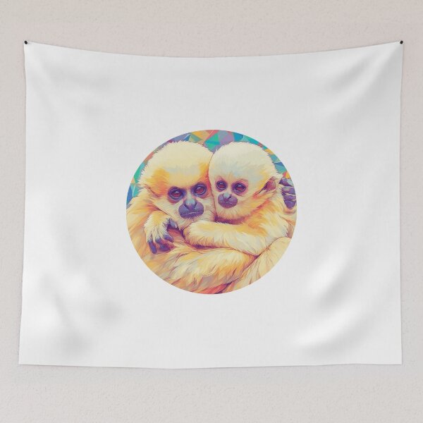 Item preview, Gibbon // Ape // Monkey // Hainan gibbon designed and sold by SMARTKIT  DESIGNAGENCY.