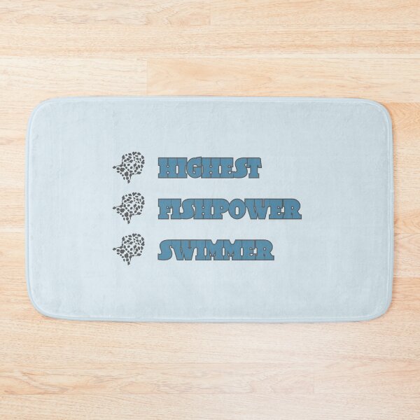 Item preview, Highest fishpower swimmer - swimming humor designed and sold by mariya-ivanova.