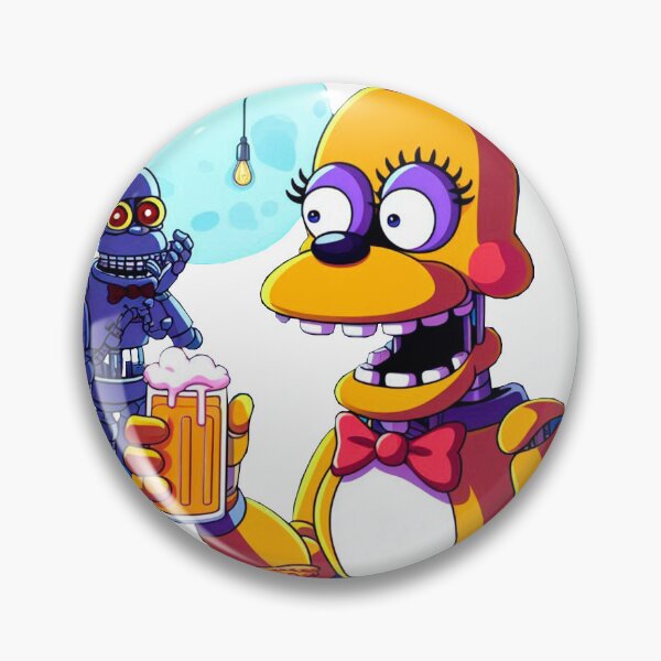 Item preview, five nights at freddy's Simpsons version designed and sold by Naymar Hernandez.