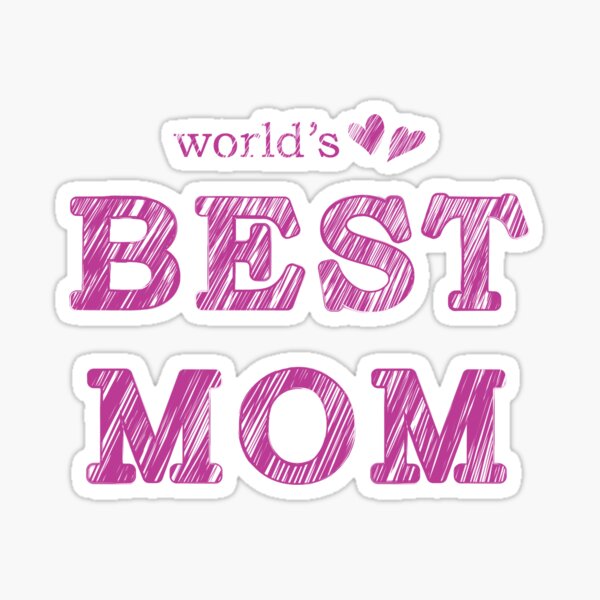 World's best mama Sticker