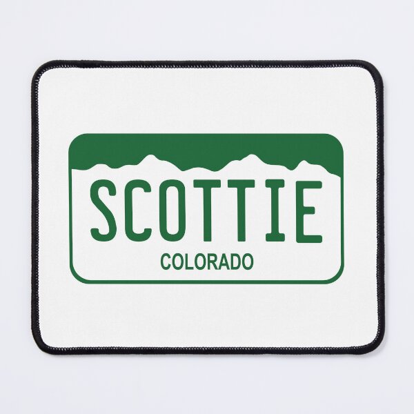 Item preview, Colorado License Plate - Scottie designed and sold by rracheell.