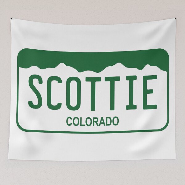 Item preview, Colorado License Plate - Scottie designed and sold by rracheell.