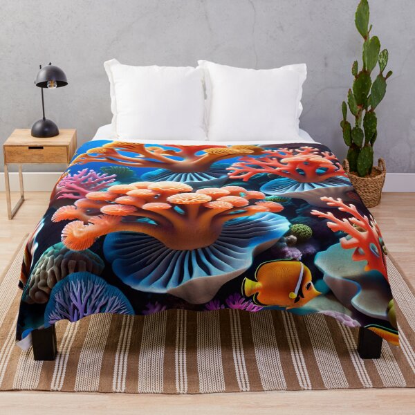 Item preview, Ocean Life Coral Reef Pattern designed and sold by TheArtOfPat.