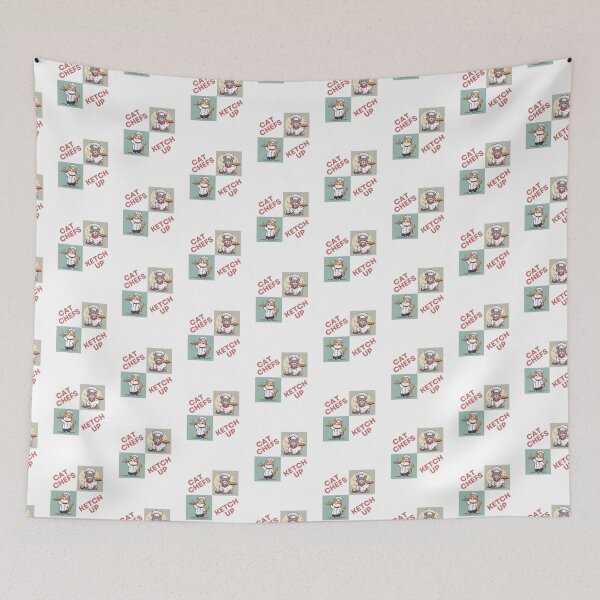 Item preview, Cat Chefs and Ketchup designed and sold by AppleMe.
