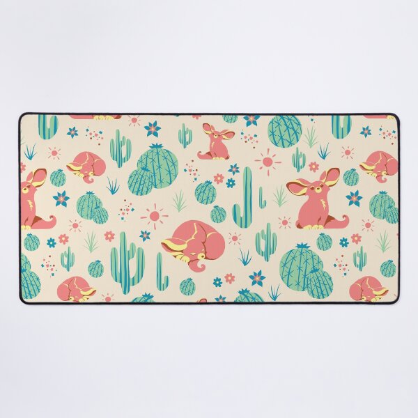 Item preview, Desert Foxes with Cactus designed and sold by Nemki.