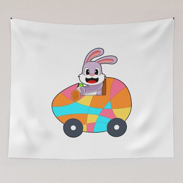Item preview, Rabbit Easter Car designed and sold by Snabdesign84.