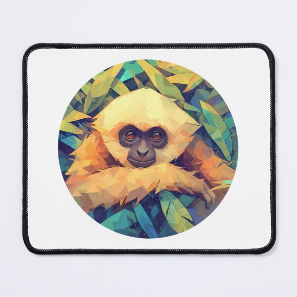 Item preview, Gibbon // Ape // Monkey // Hainan gibbon designed and sold by SMARTKIT DESIGNAGENCY.