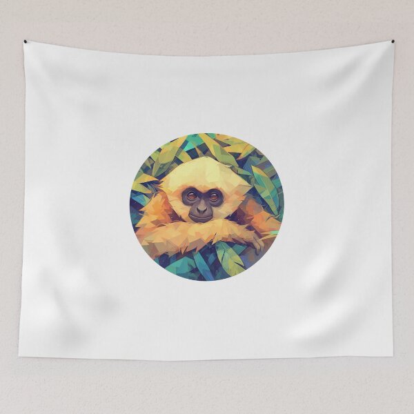 Item preview, Gibbon // Ape // Monkey // Hainan gibbon designed and sold by SMARTKIT  DESIGNAGENCY.