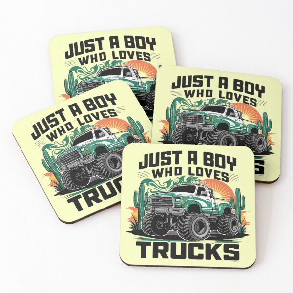 Item preview, Just A Boy Who Loves Trucks designed and sold by 123ks.