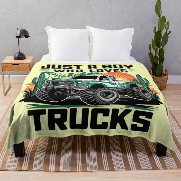 Item preview, Just A Boy Who Loves Trucks designed and sold by 123ks.