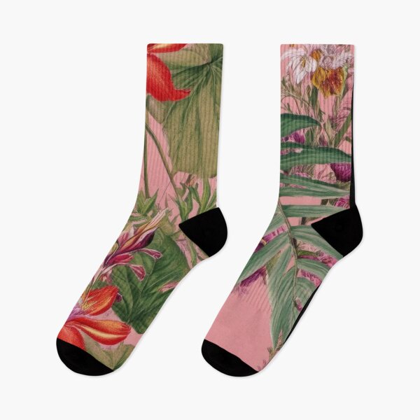 Item preview, Floral Pattern: A Vibrant Interplay of Leaves and Blooms. designed and sold by dsxclothing.