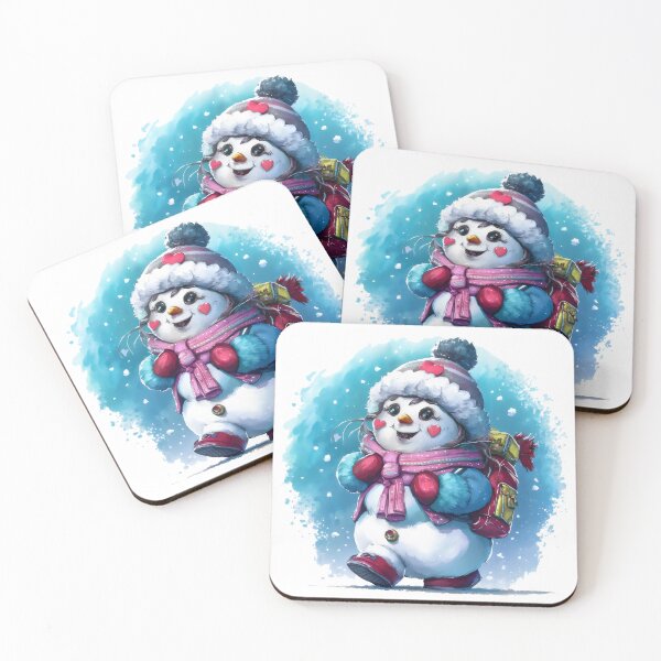 Item preview, little chubby cute snowman loves, Carrying things designed and sold by Firas Aljazzar.