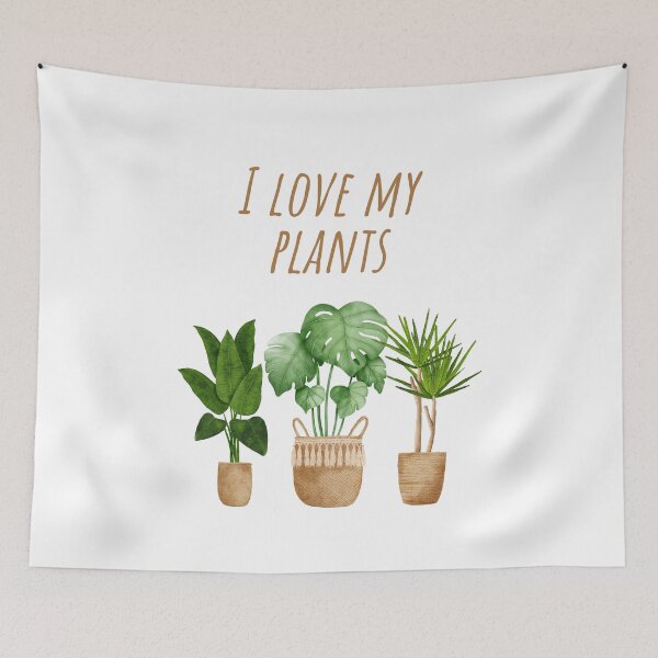 Item preview, LOVE MY PLANTS | GREEN designed and sold by MUDUGAMU.