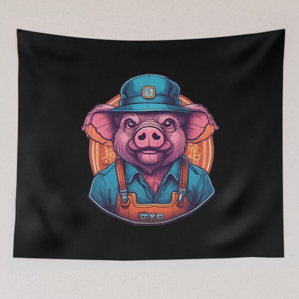 Item preview, Cerdo vagabundo designed and sold by pUNKnown.