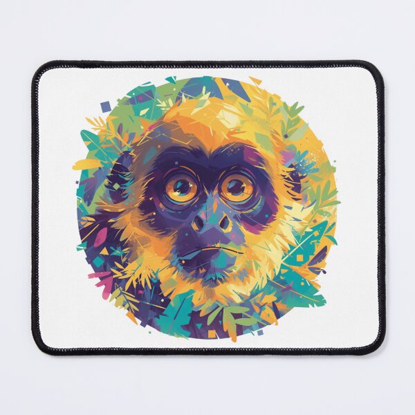 Item preview, Gibbon // Ape // Monkey // Hainan gibbon designed and sold by SMARTKIT DESIGNAGENCY.